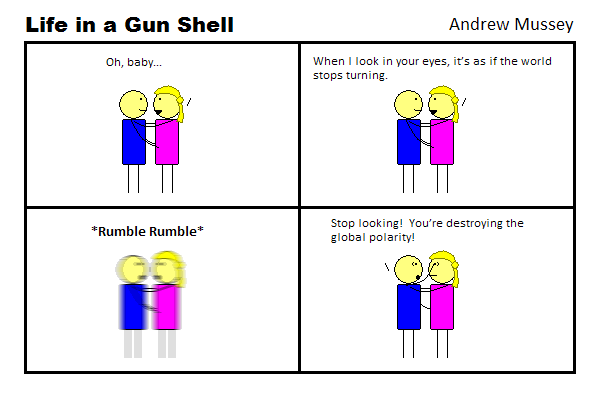 The world stops turning...